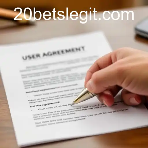 The Role of User Agreements with 20bets